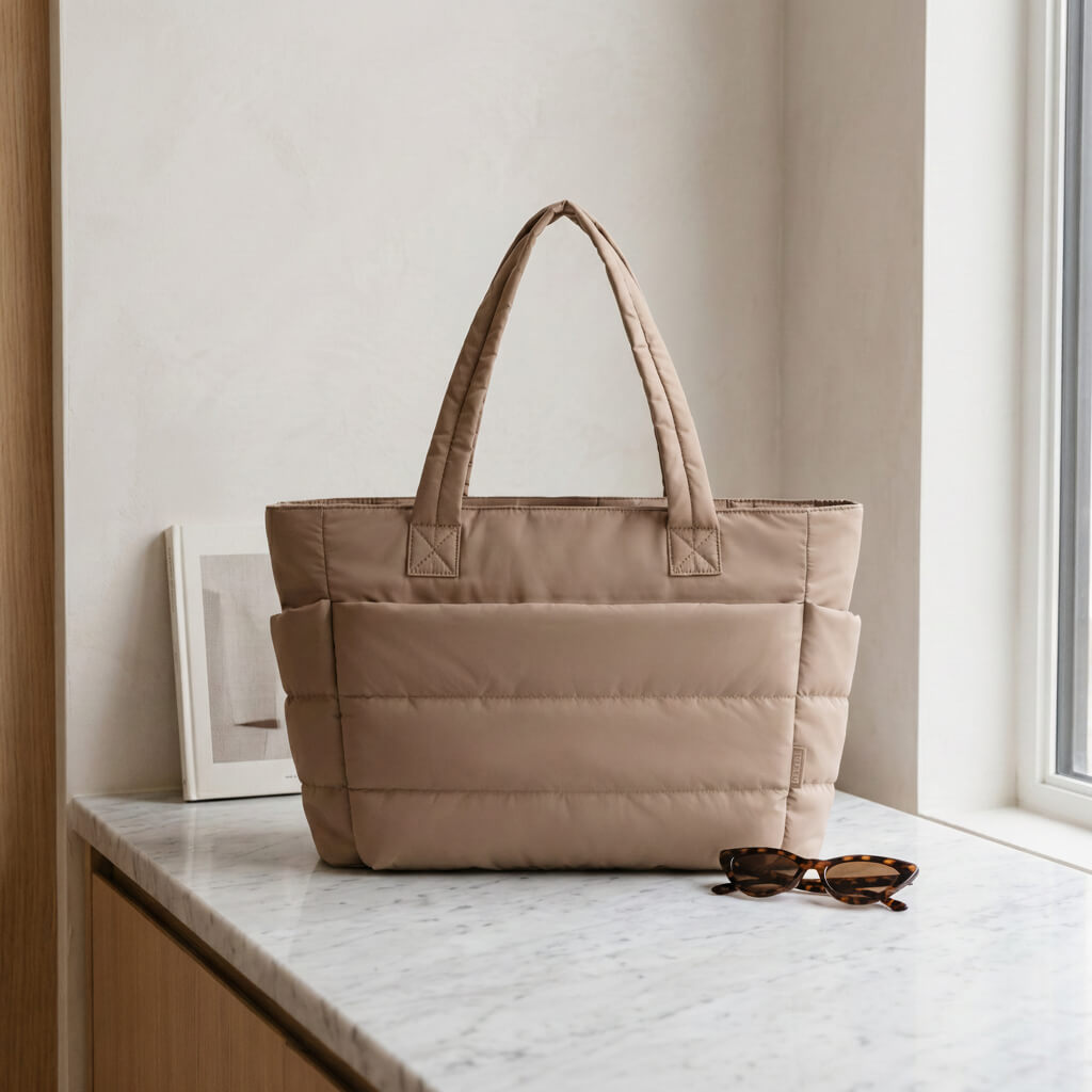 Bolsa Soft Daily em composição de estilo feminino