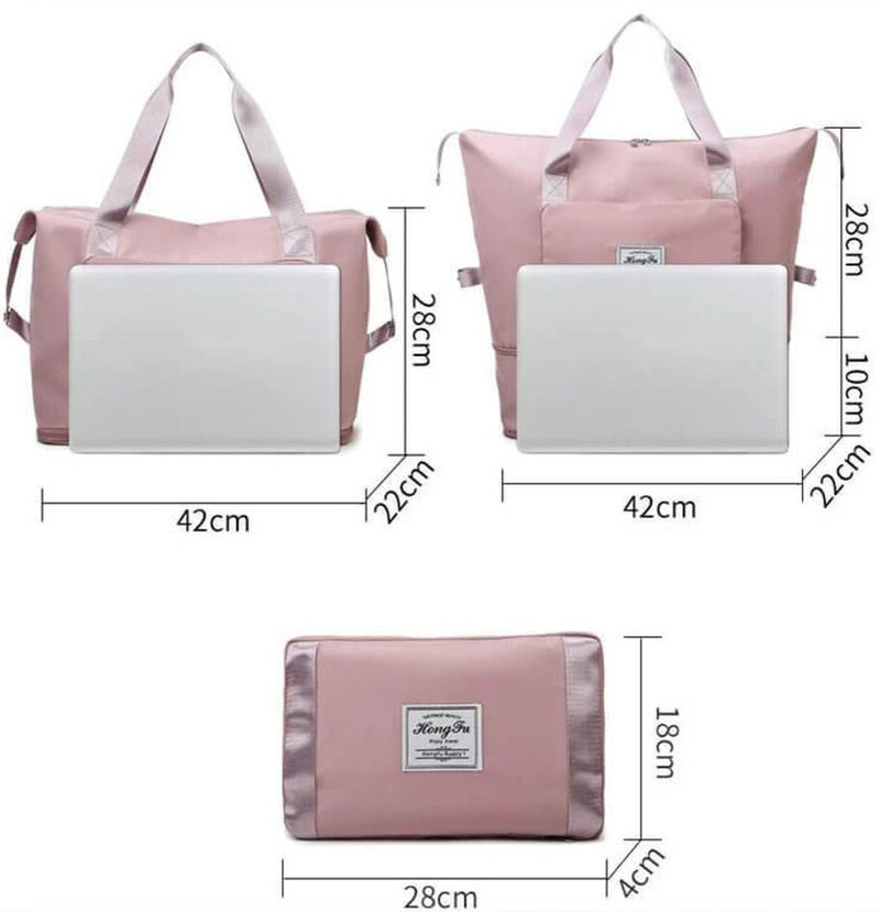 Bolsa Travel - Compacta e Expansível para Todas as Ocasiões