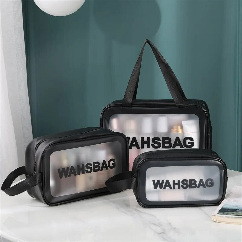 Porta Maquiagem Travel Wash Bag (Kit 3 uni)