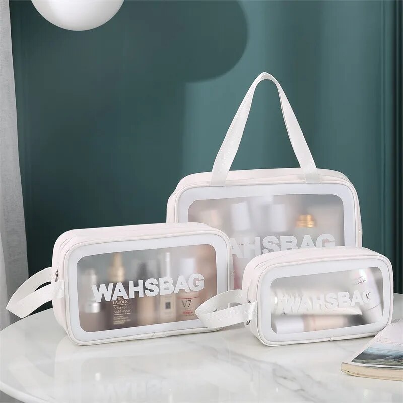 Porta Maquiagem Travel Wash Bag (Kit 3 uni)