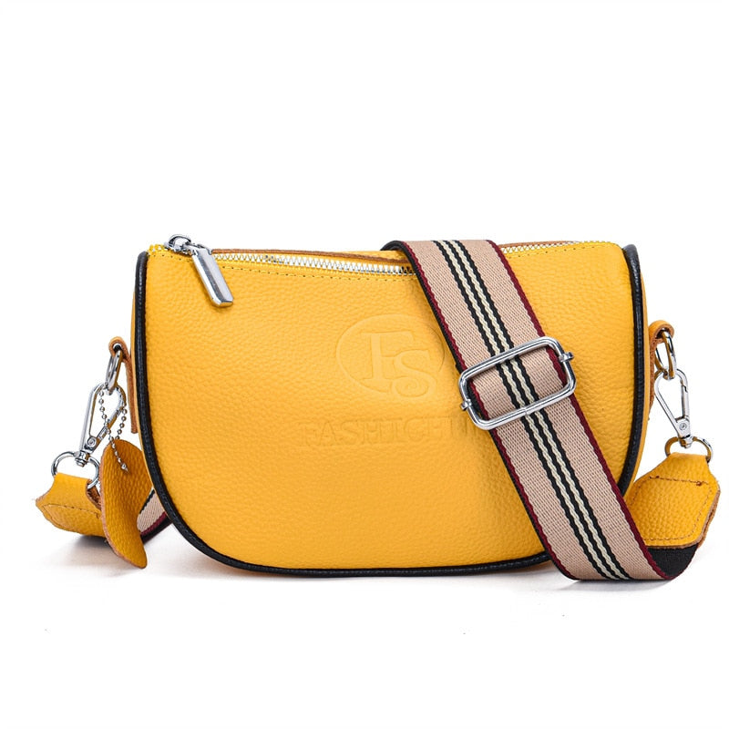 Crossbody Designer (Couro)